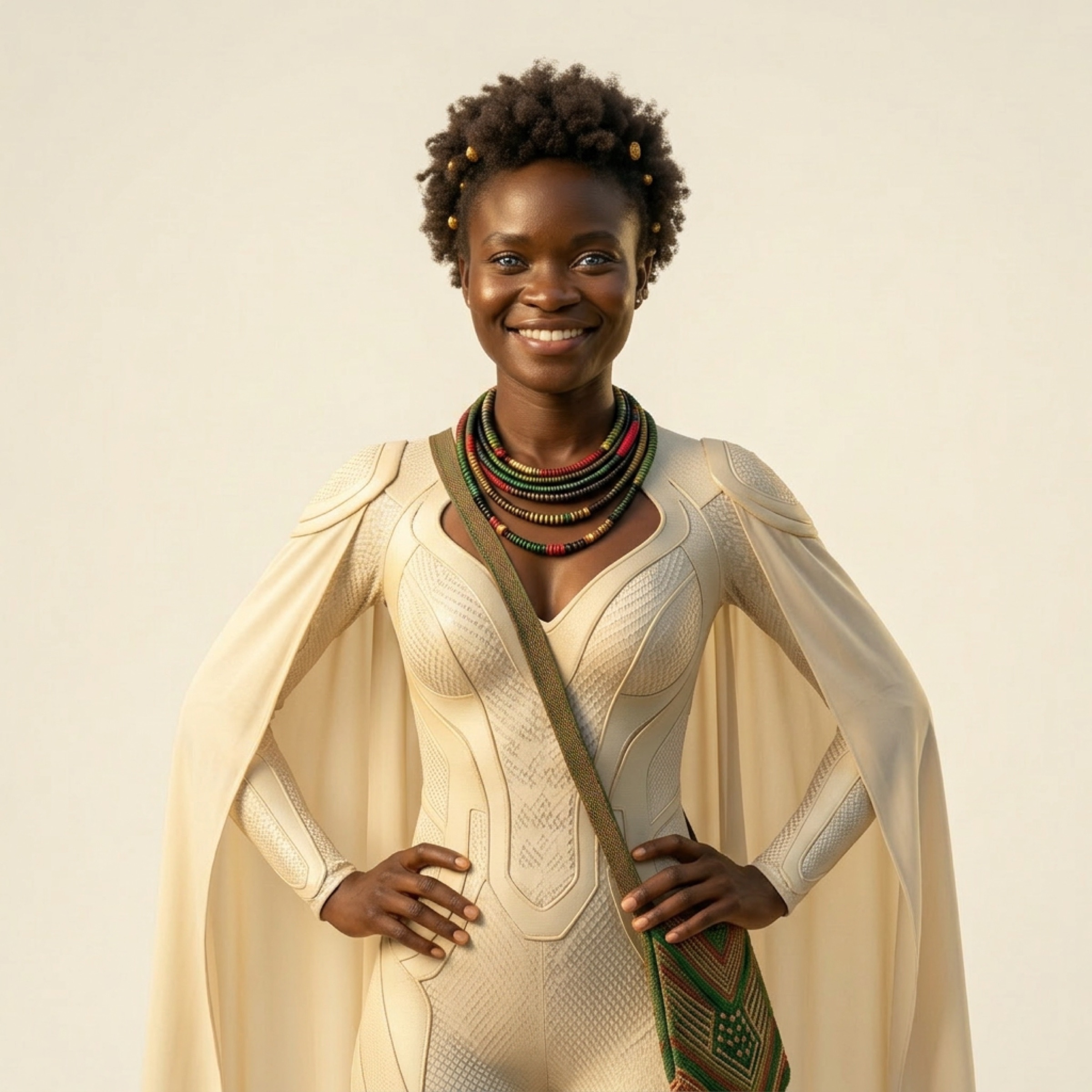 The long-sleeved version, structured at the shoulder.